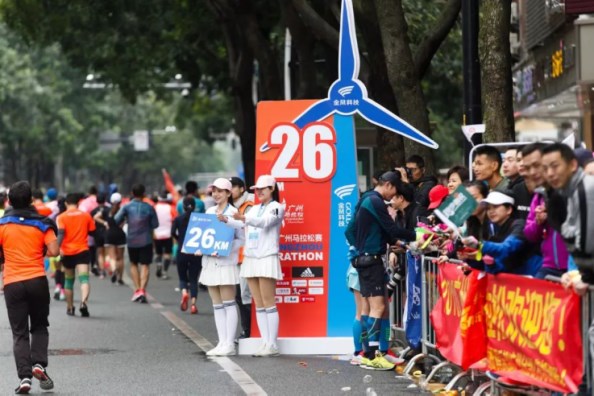 广马,广州马拉松,2018,计时,跑步,中长跑,爱德,爱德科技计时设备